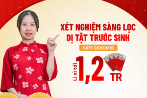 [ MỪNG XUÂN QUÝ MÃO] GENOMIS lì xì tới 1.200.000đ tiền mặt – Miễn phí thu mẫu toàn quốc