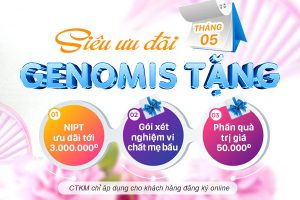 Chương Trình Siêu Ưu Đãi Tháng 5 tại GENOMIS: Nâng Tầm Sức Khỏe Mẹ Bầu